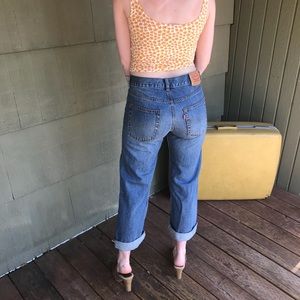 Levi’s 550 Relaxed Light Straight Leg Denim Jean